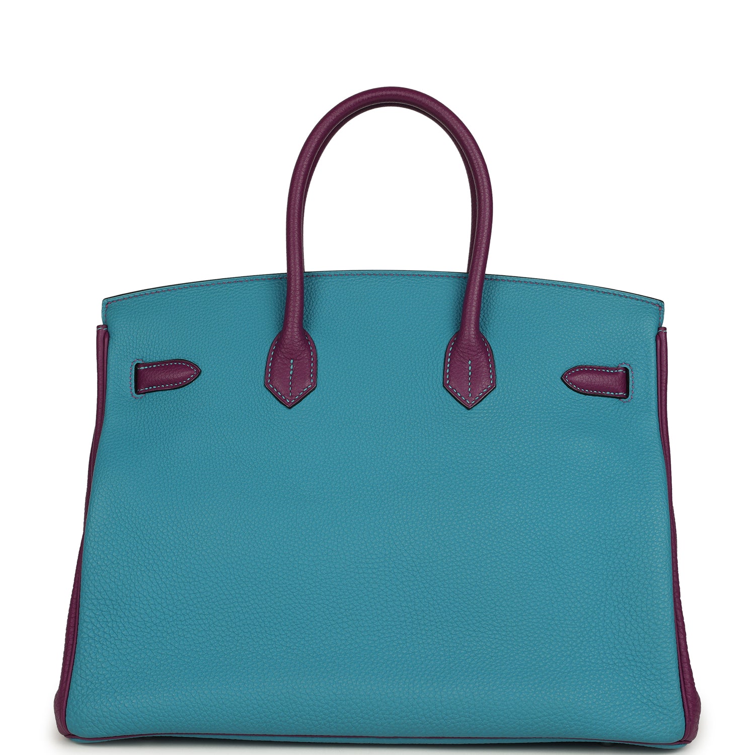 Birkin 35 Bleu Izmir and Anemone Togo Brushed Palladium Hardware