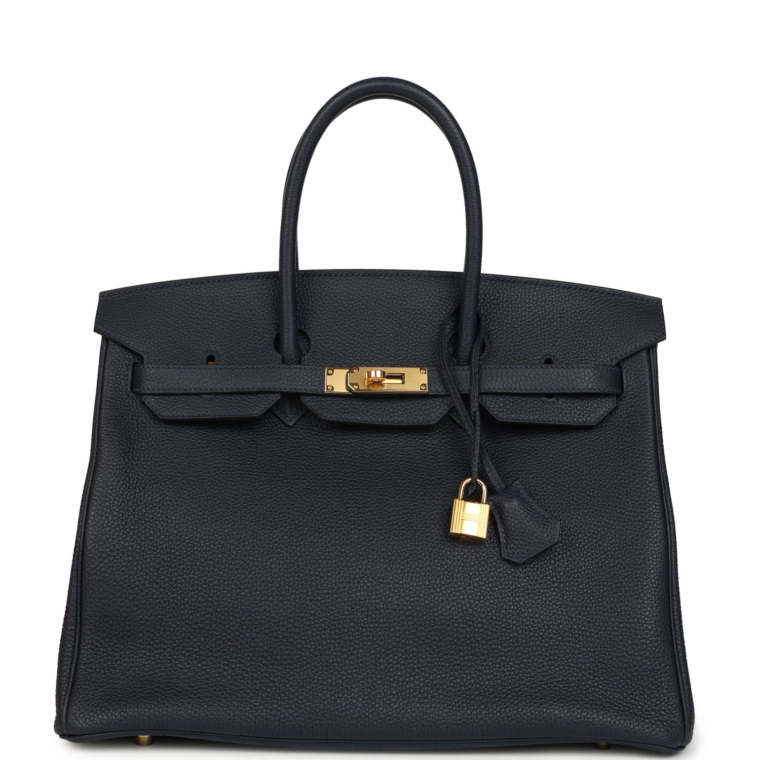 Birkin 35 Bleu Nuit Togo Gold Hardware