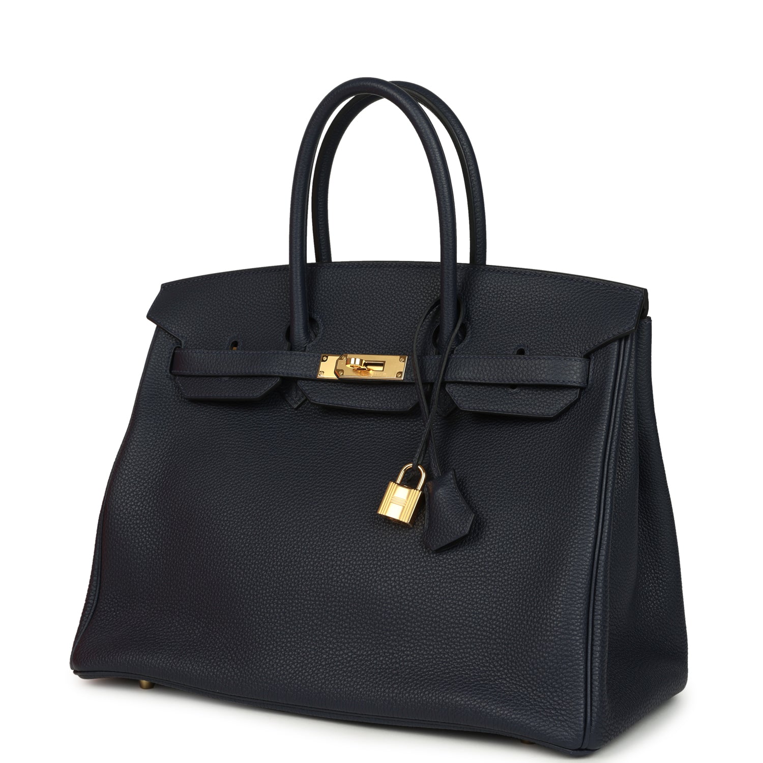 Birkin 35 Bleu Nuit Togo Gold Hardware