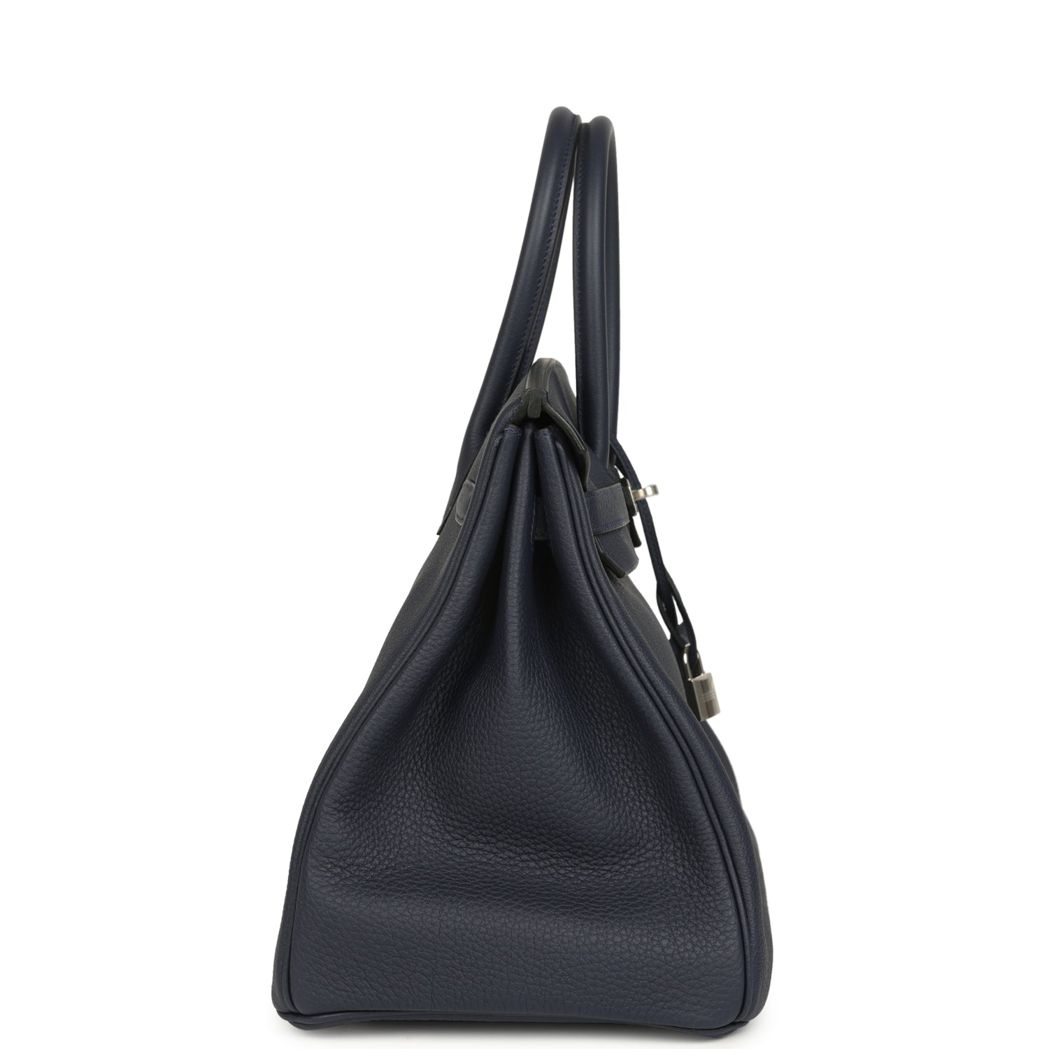 Birkin 35 Bleu Nuit Togo Palladium Hardware