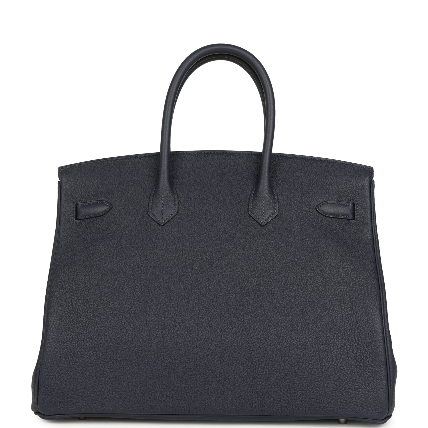 Birkin 35 Bleu Nuit Togo Palladium Hardware