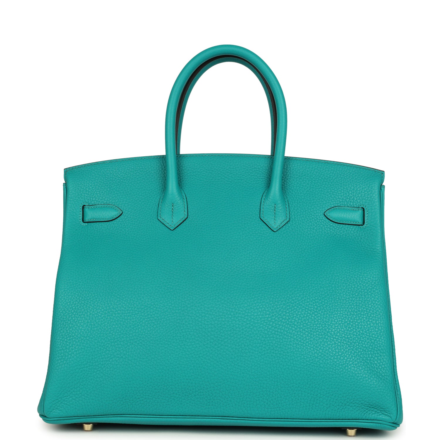Birkin 35 Bleu Paon Togo Gold Hardware