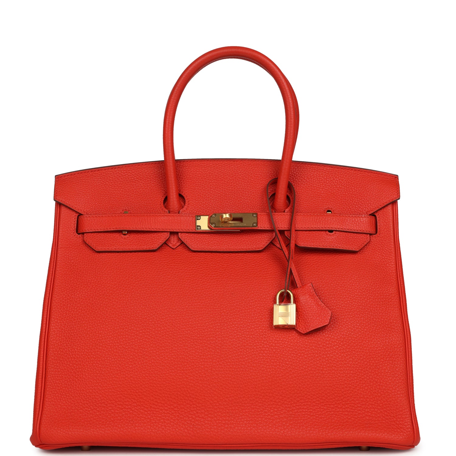 Birkin 35 Capucine Togo Gold Hardware