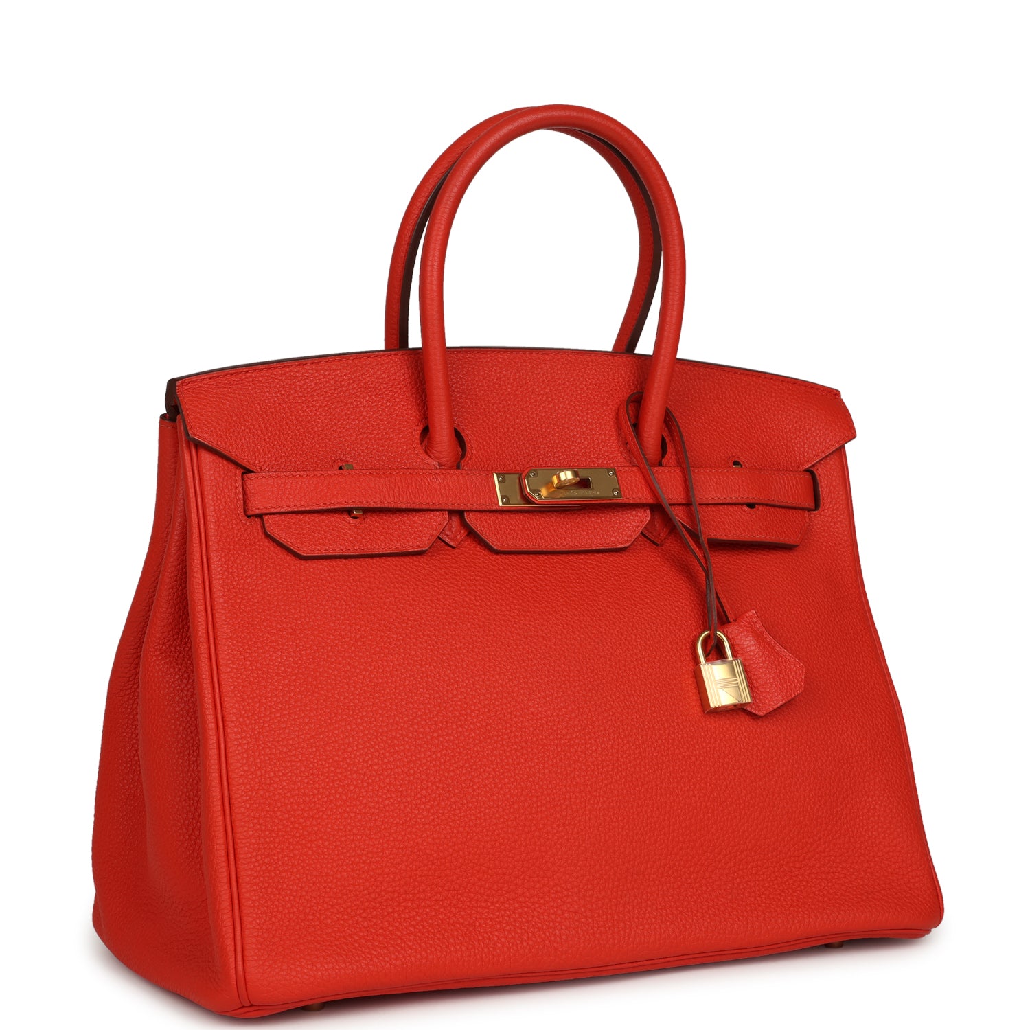 Birkin 35 Capucine Togo Gold Hardware