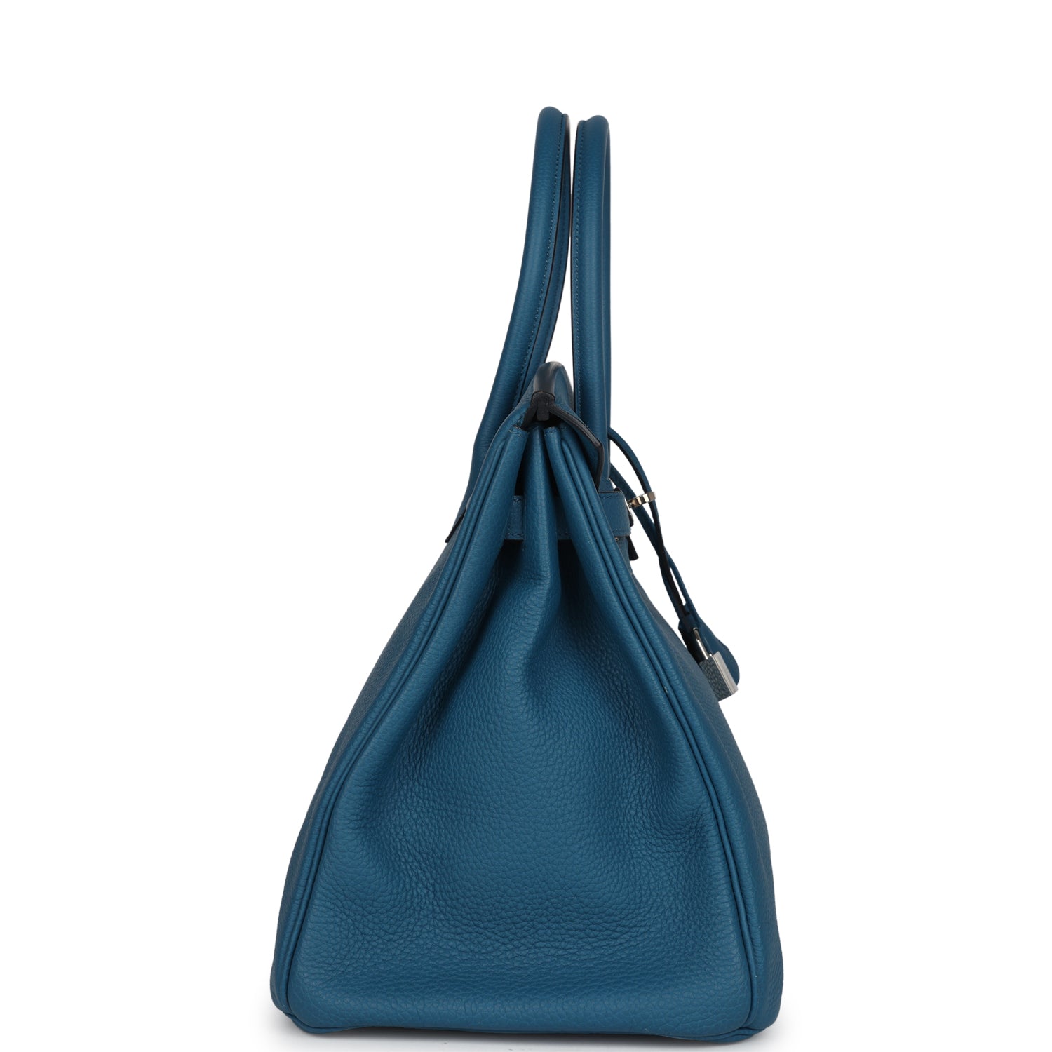 Birkin 35 Cobalt Togo Palladium Hardware