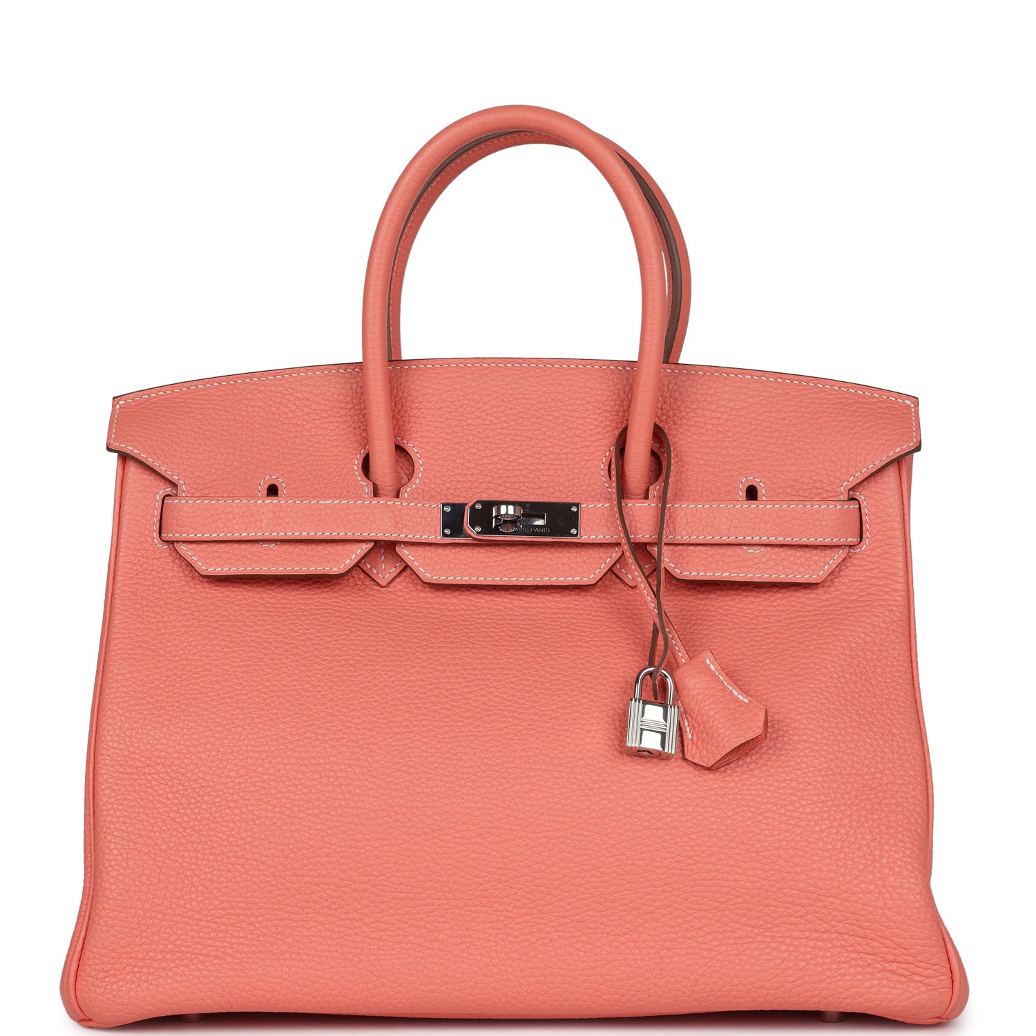 Birkin 35 Crevette Clemence Palladium Hardware