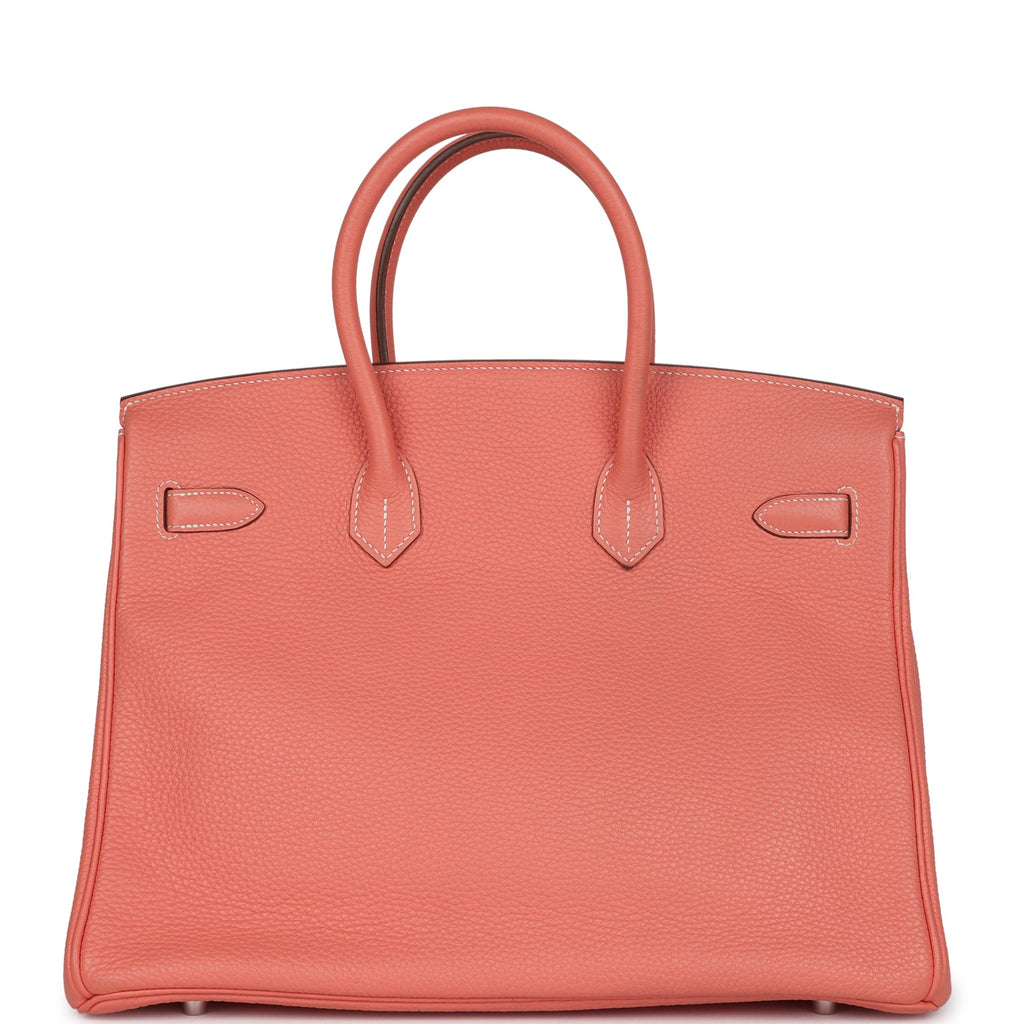 Birkin 35 Crevette Clemence Palladium Hardware