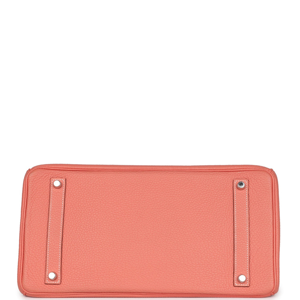 Birkin 35 Crevette Clemence Palladium Hardware