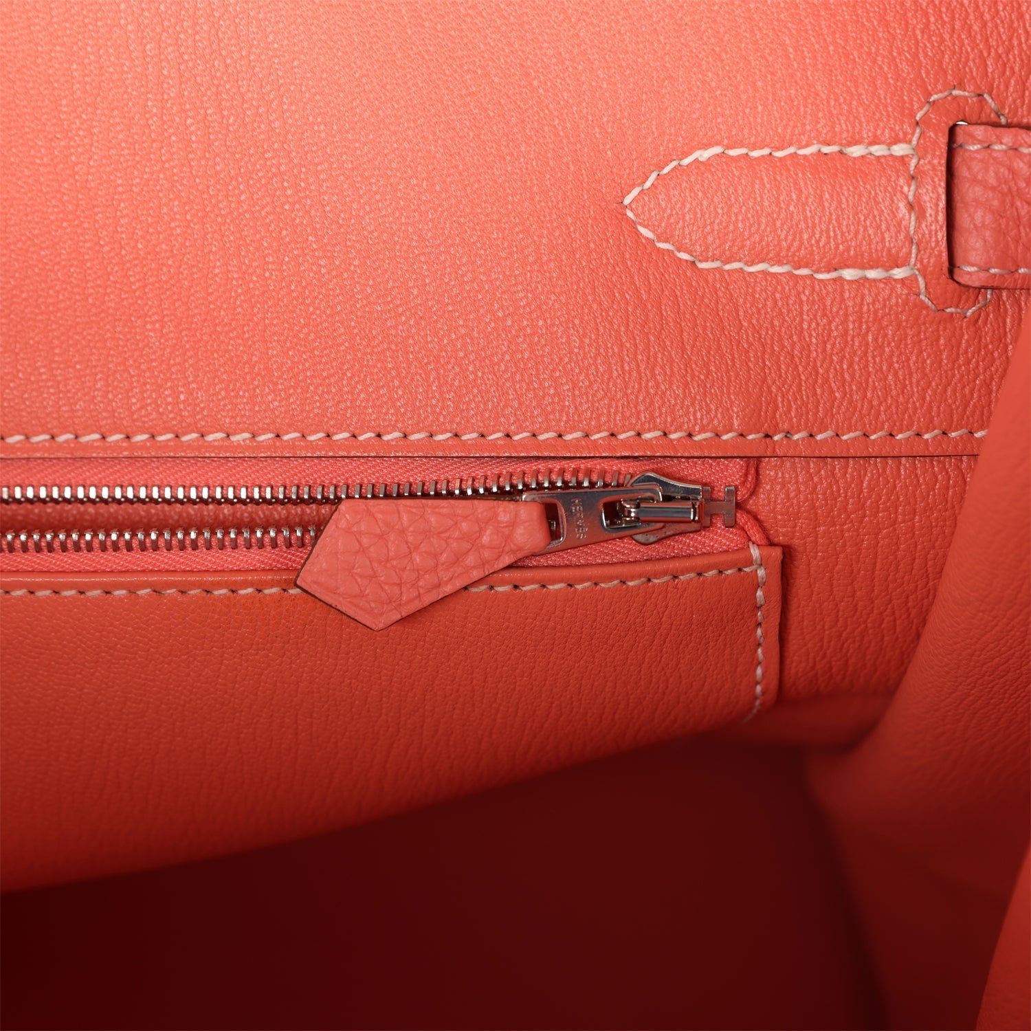 Birkin 35 Crevette Clemence Palladium Hardware