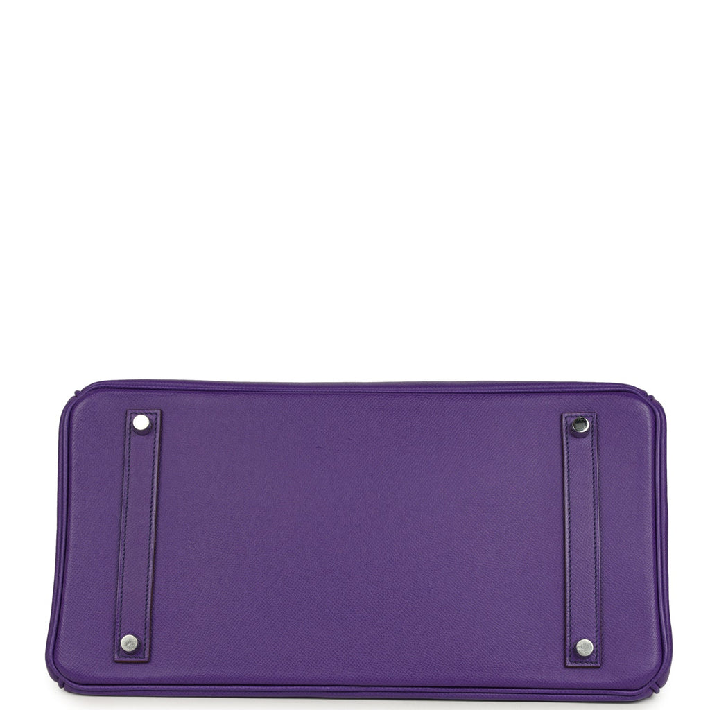 Birkin 35 Crocus Epsom Palladium Hardware