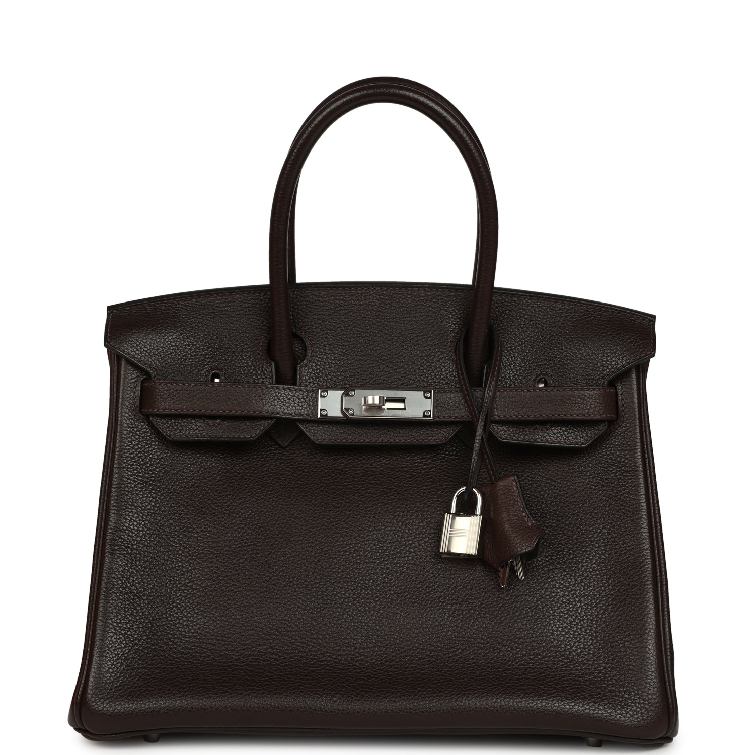 Birkin 35 Ebene Barenia Faubourg Gold Hardware