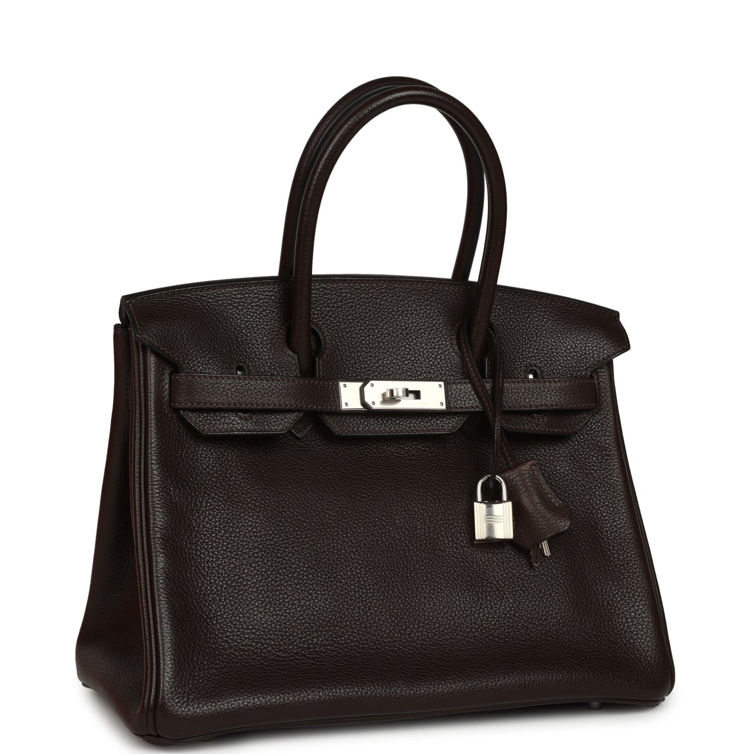 Birkin 35 Ebene Barenia Faubourg Gold Hardware