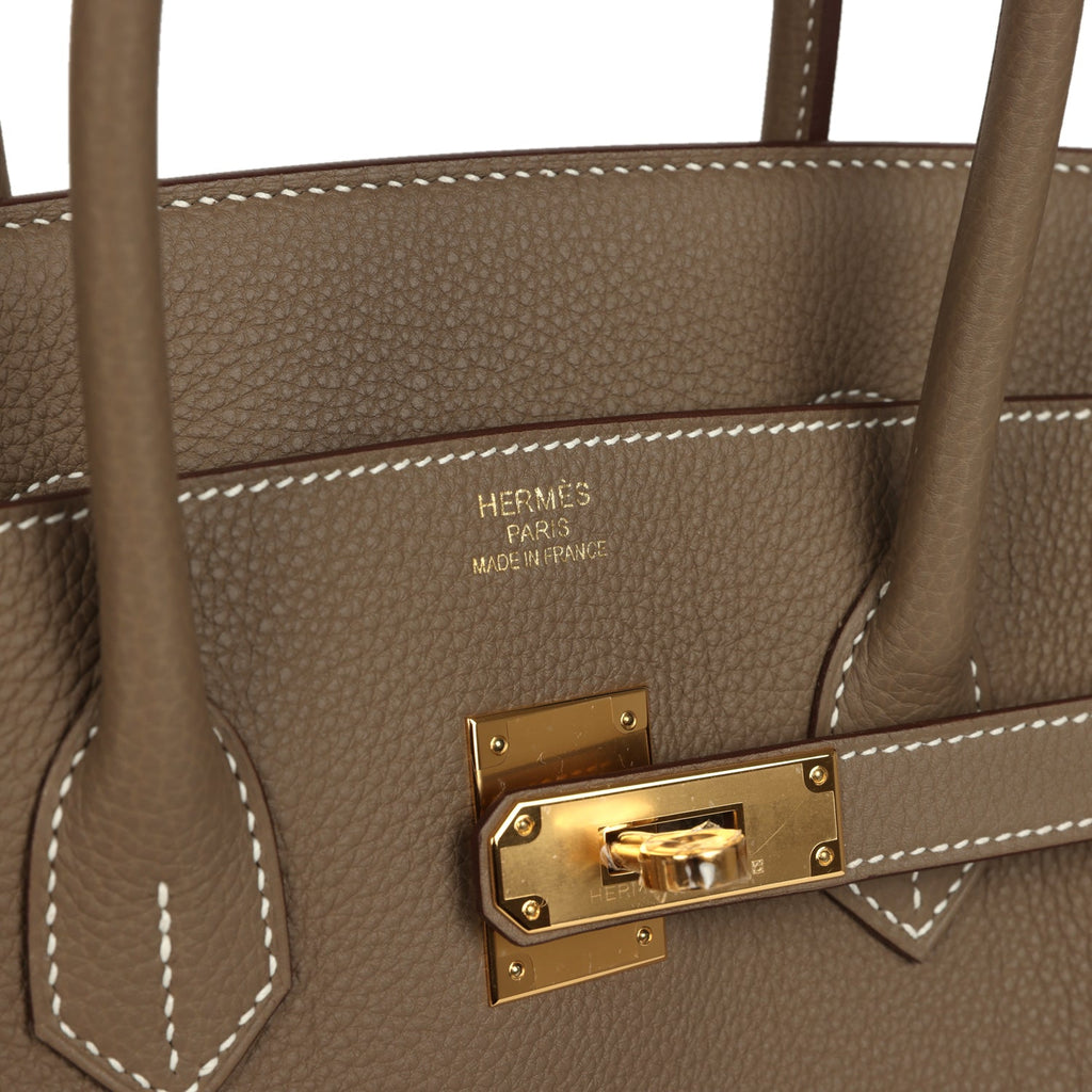 Birkin 35 Etoupe Togo Gold Hardware