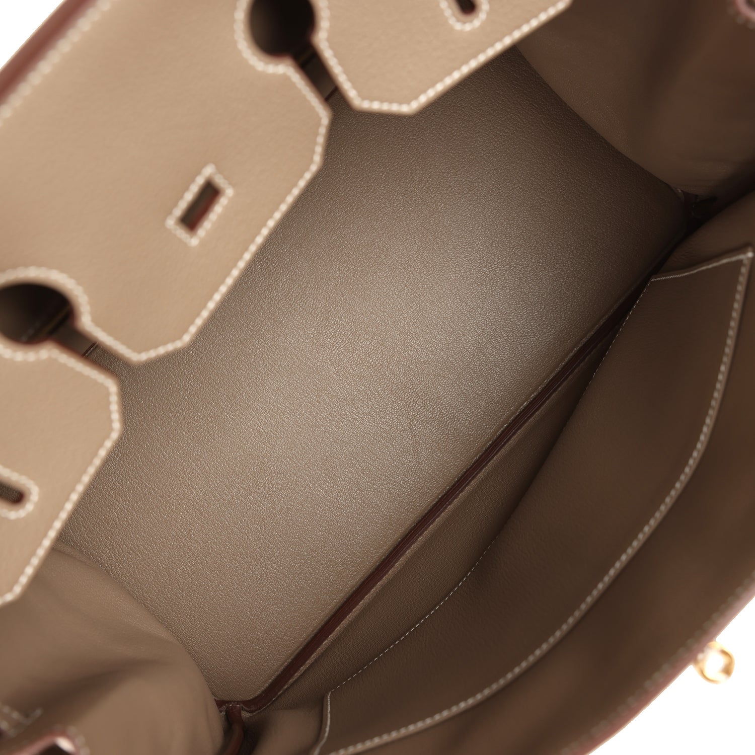 Birkin 35 Etoupe Togo Gold Hardware