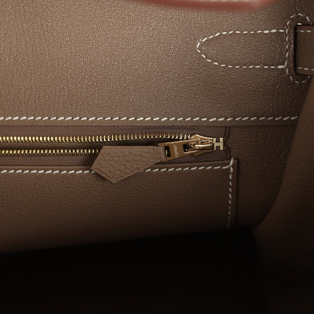 Birkin 35 Etoupe Togo Gold Hardware