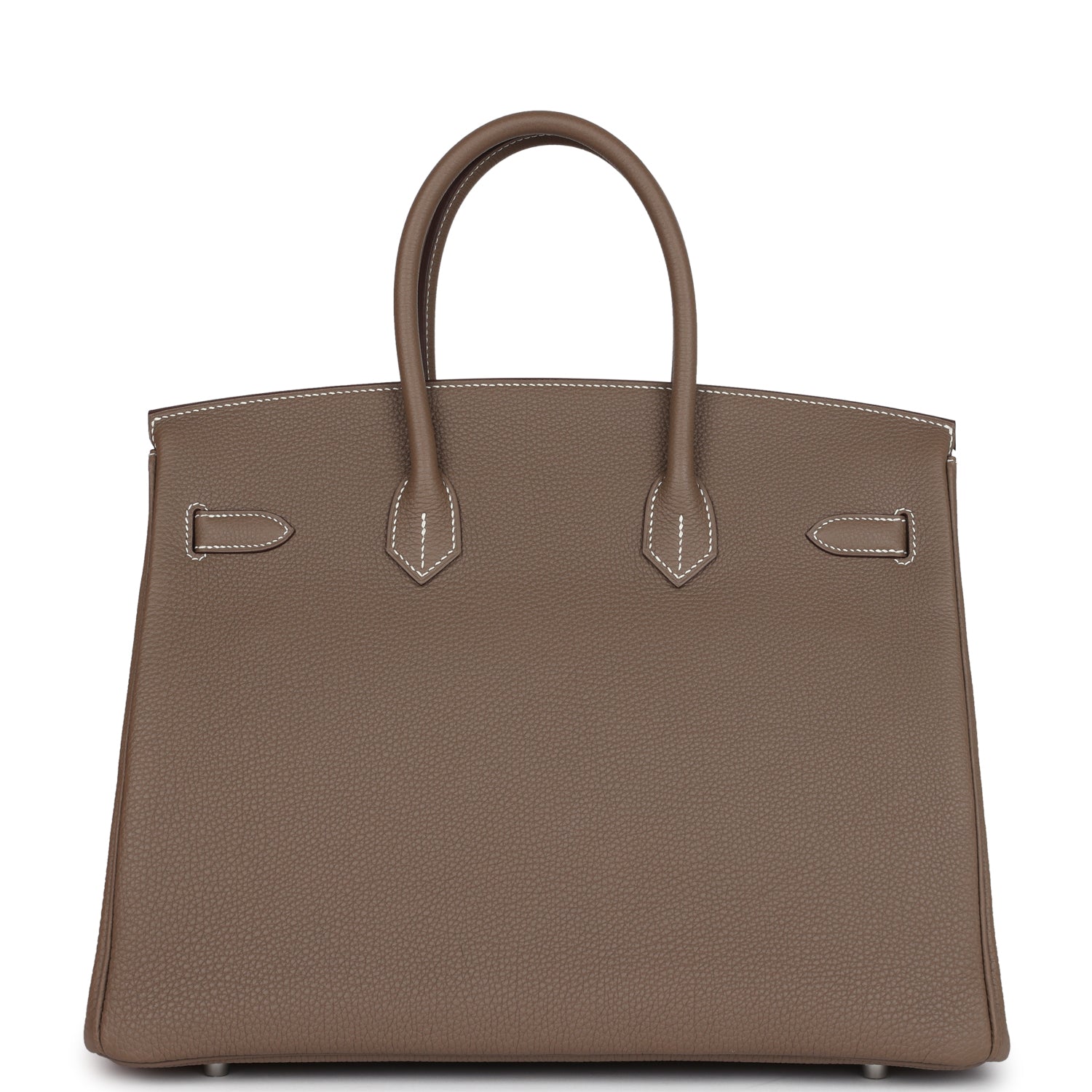 Birkin 35 Etoupe Togo Palladium Hardware
