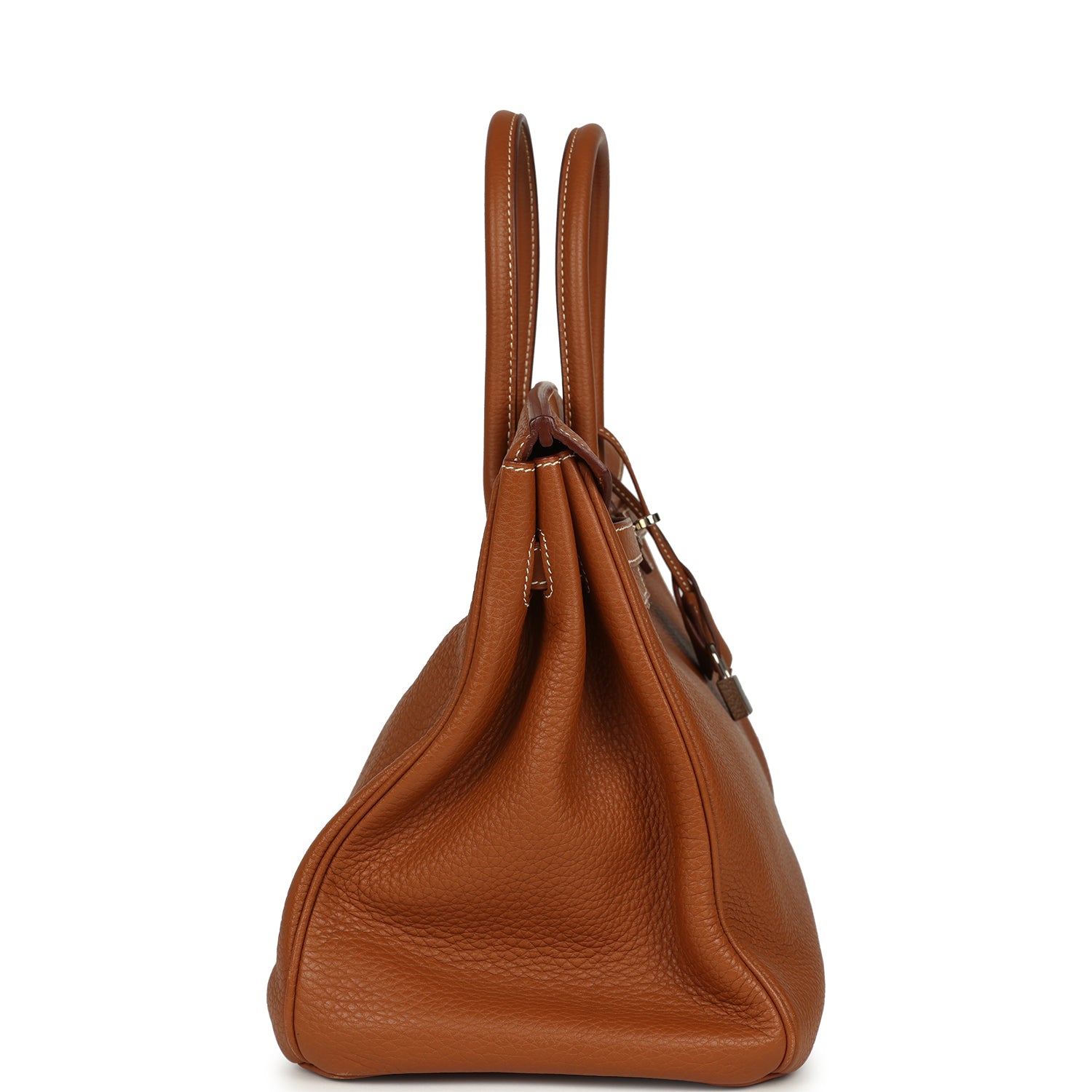 Birkin 35 Gold Togo Palladium Hardware