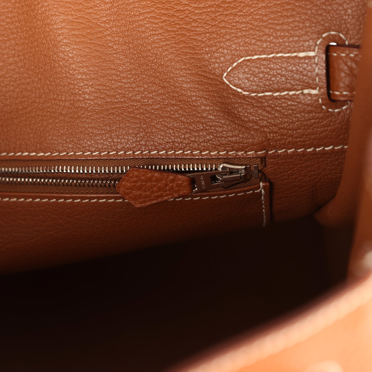 Birkin 35 Gold Togo Palladium Hardware