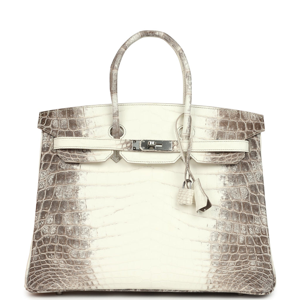 Birkin 35 Himalaya Niloticus Crocodile Bag