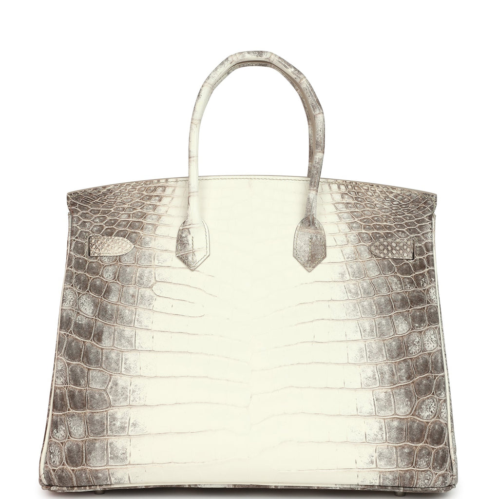 Birkin 35 Himalaya Niloticus Crocodile Bag