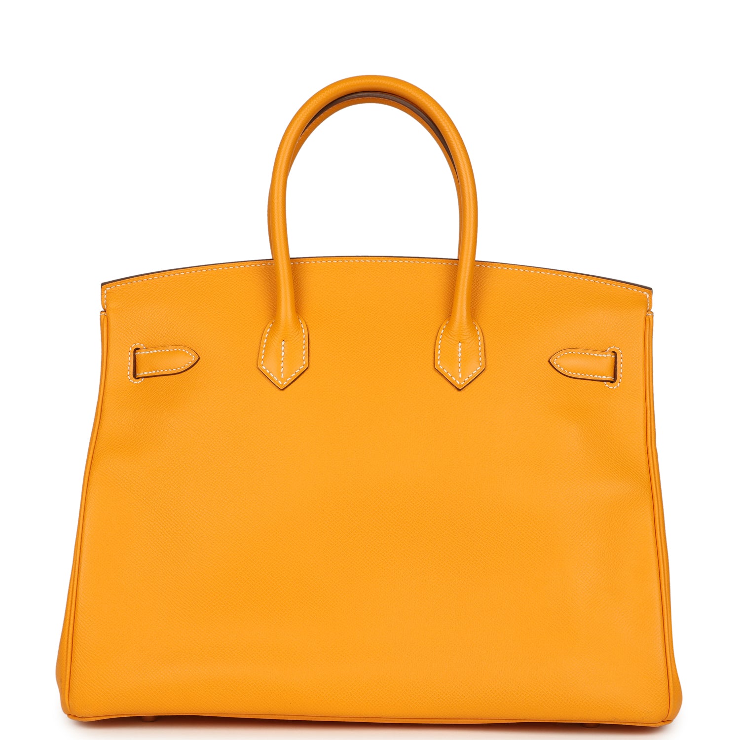 Birkin 35 Jaune D'or Candy Epsom Palladium Hardware