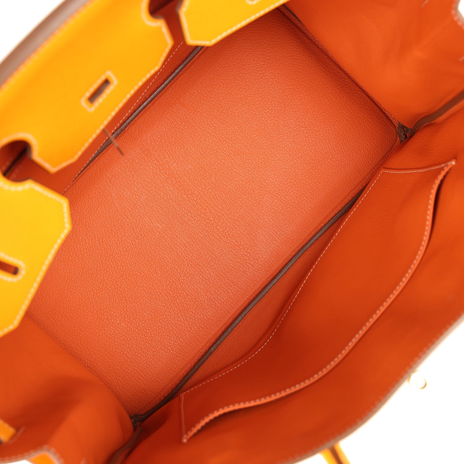 Birkin 35 Jaune D'or Candy Epsom Palladium Hardware