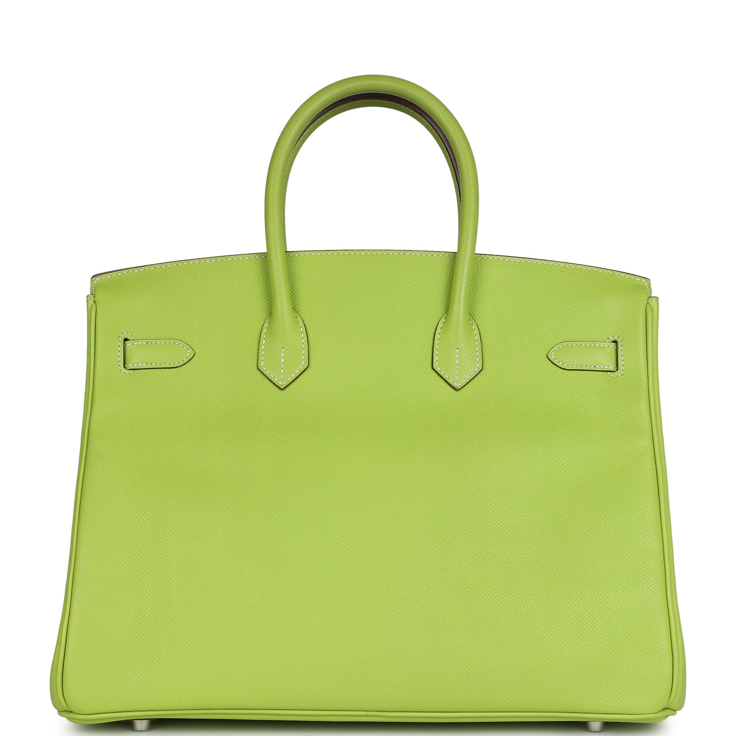 Birkin 35 Kiwi Candy Epsom Palladium Hardware