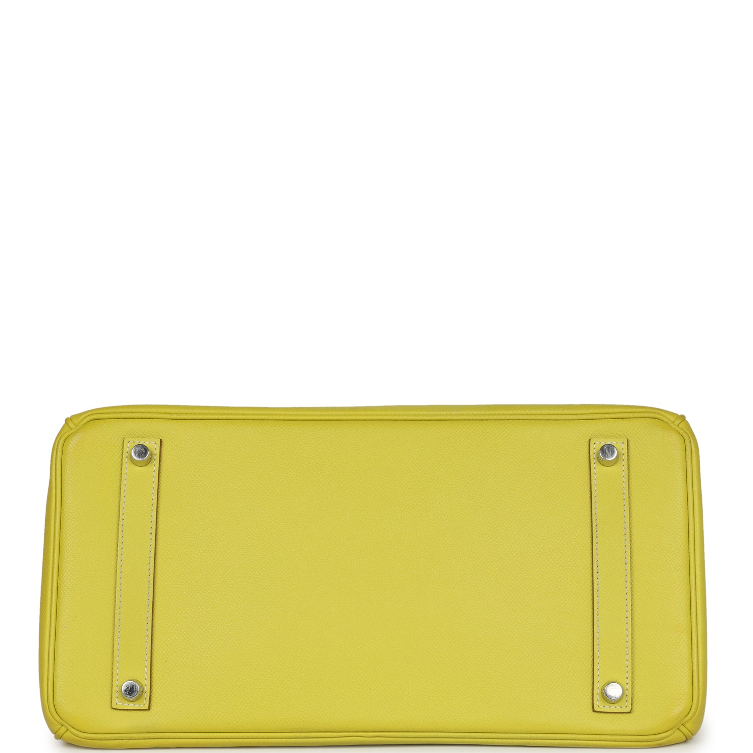 Birkin 35 Lime Candy Epsom Palladium Hardware