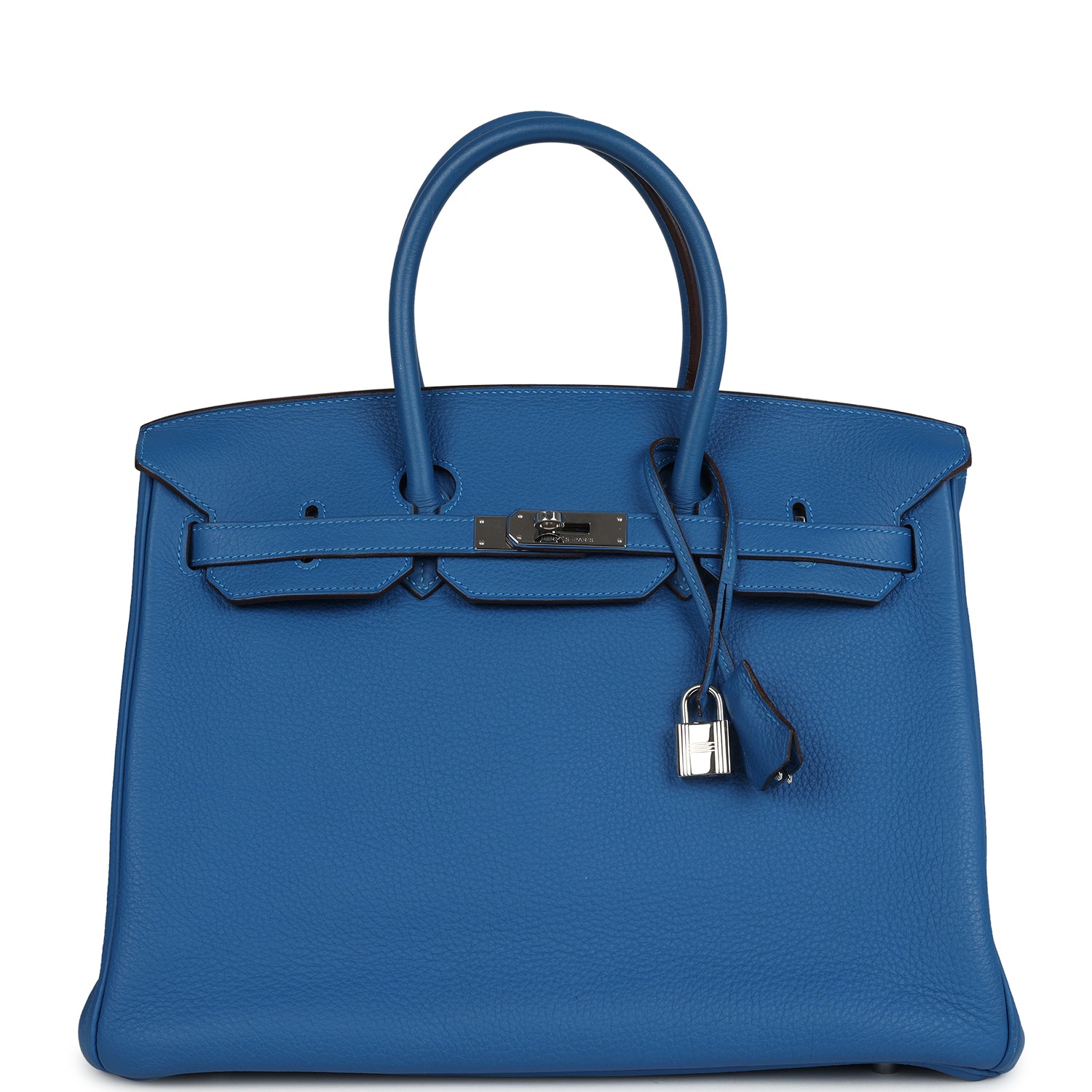 Birkin 35 Mykonos Togo Palladium Hardware