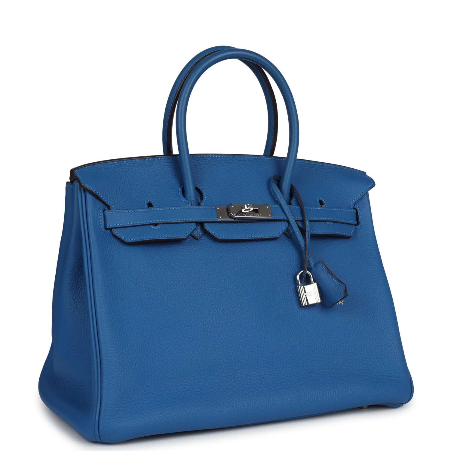 Birkin 35 Mykonos Togo Palladium Hardware