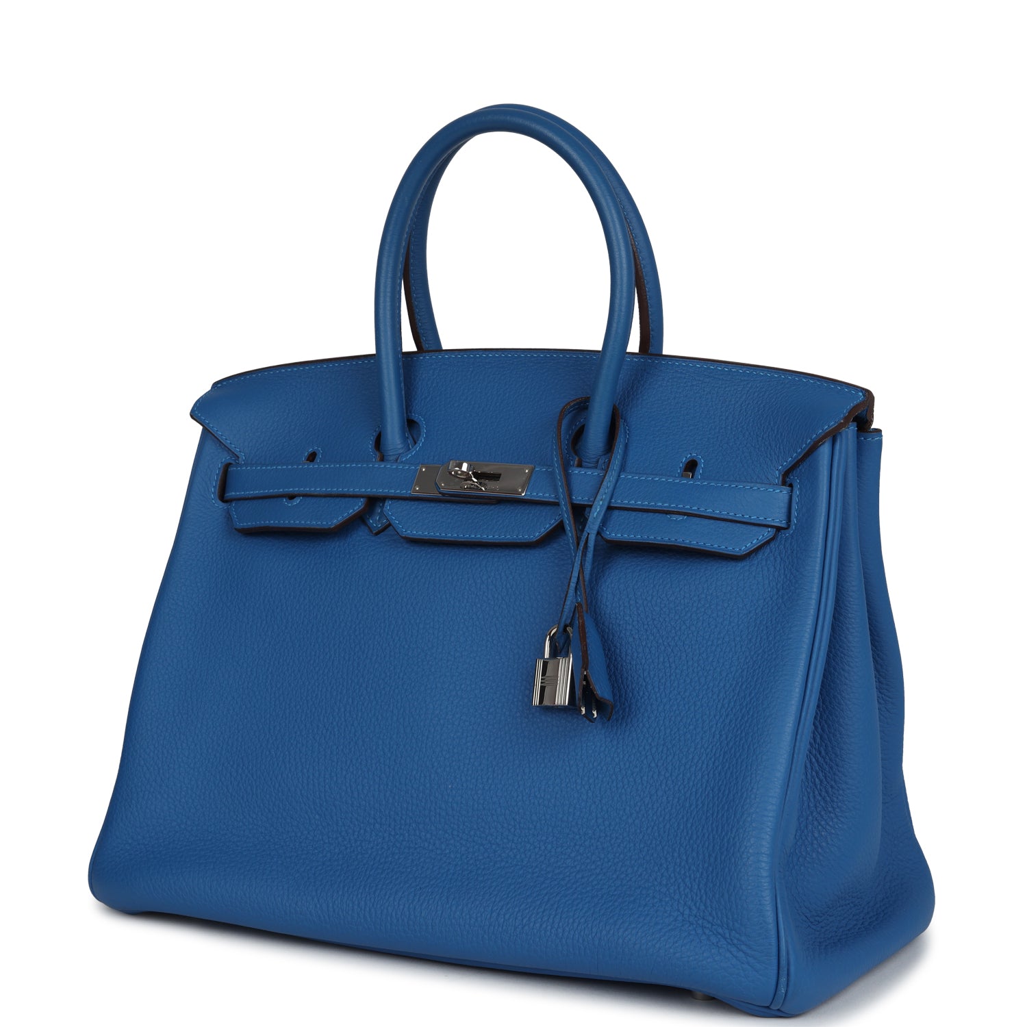 Birkin 35 Mykonos Togo Palladium Hardware