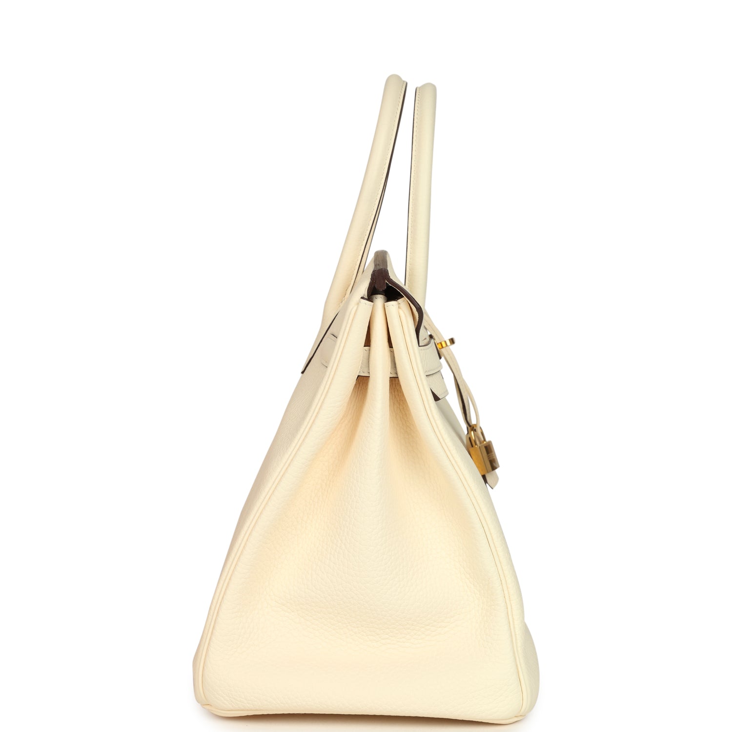 Birkin 35 Nata Clemence Gold Hardware