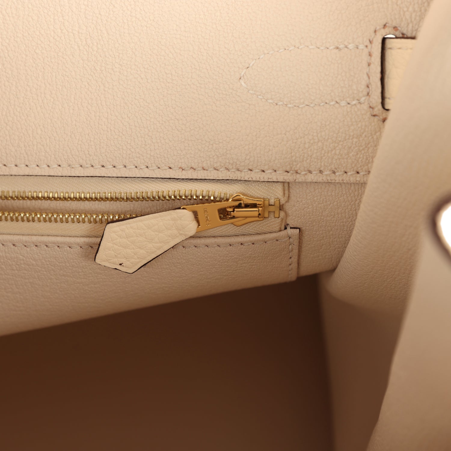 Birkin 35 Nata Clemence Gold Hardware