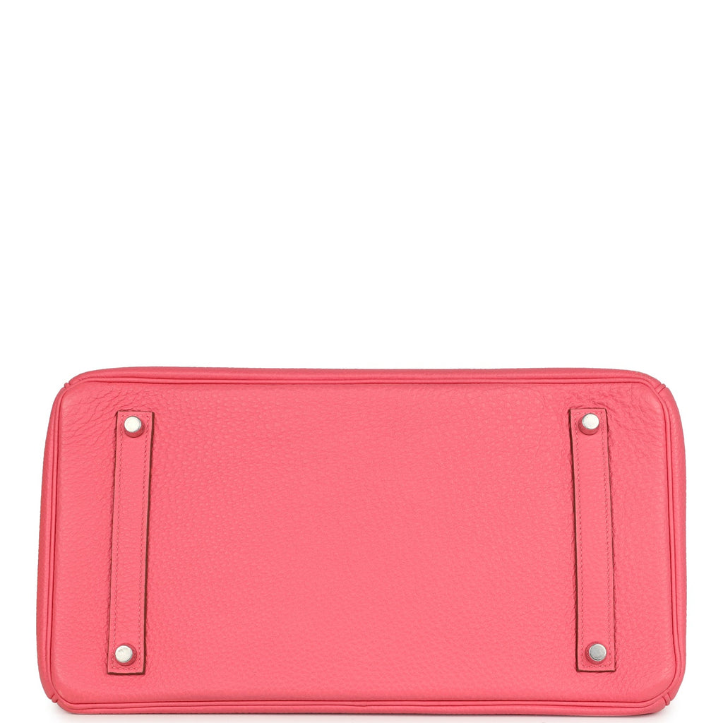 Birkin 35 Rose Lipstick Togo Palladium Hardware