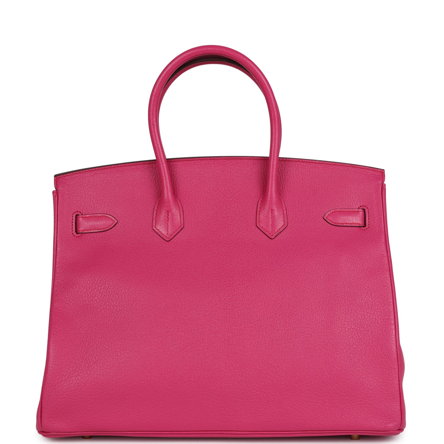 Birkin 35 Rose Shocking Chevre Mysore Gold Hardware