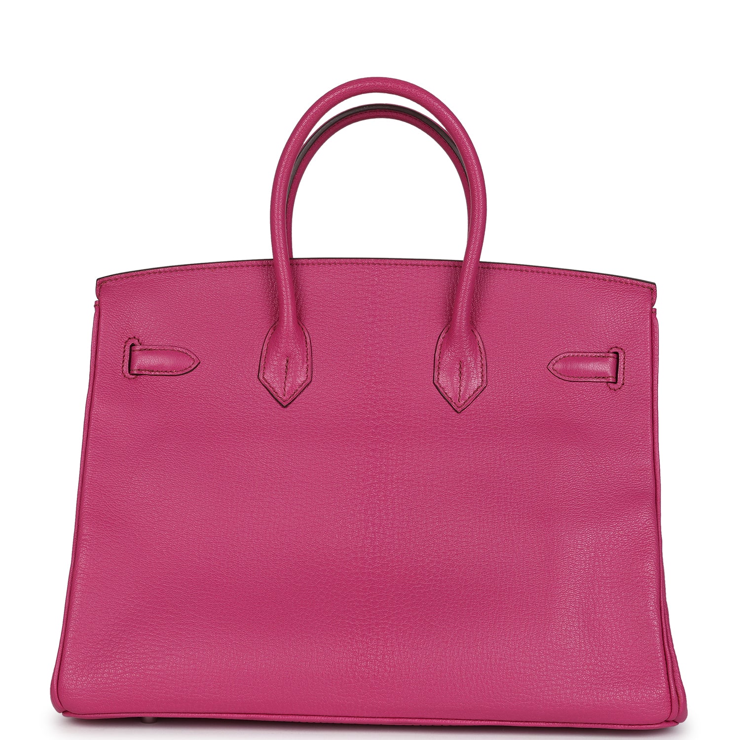 Birkin 35 Rose Shocking Chevre Mysore Palladium Hardware