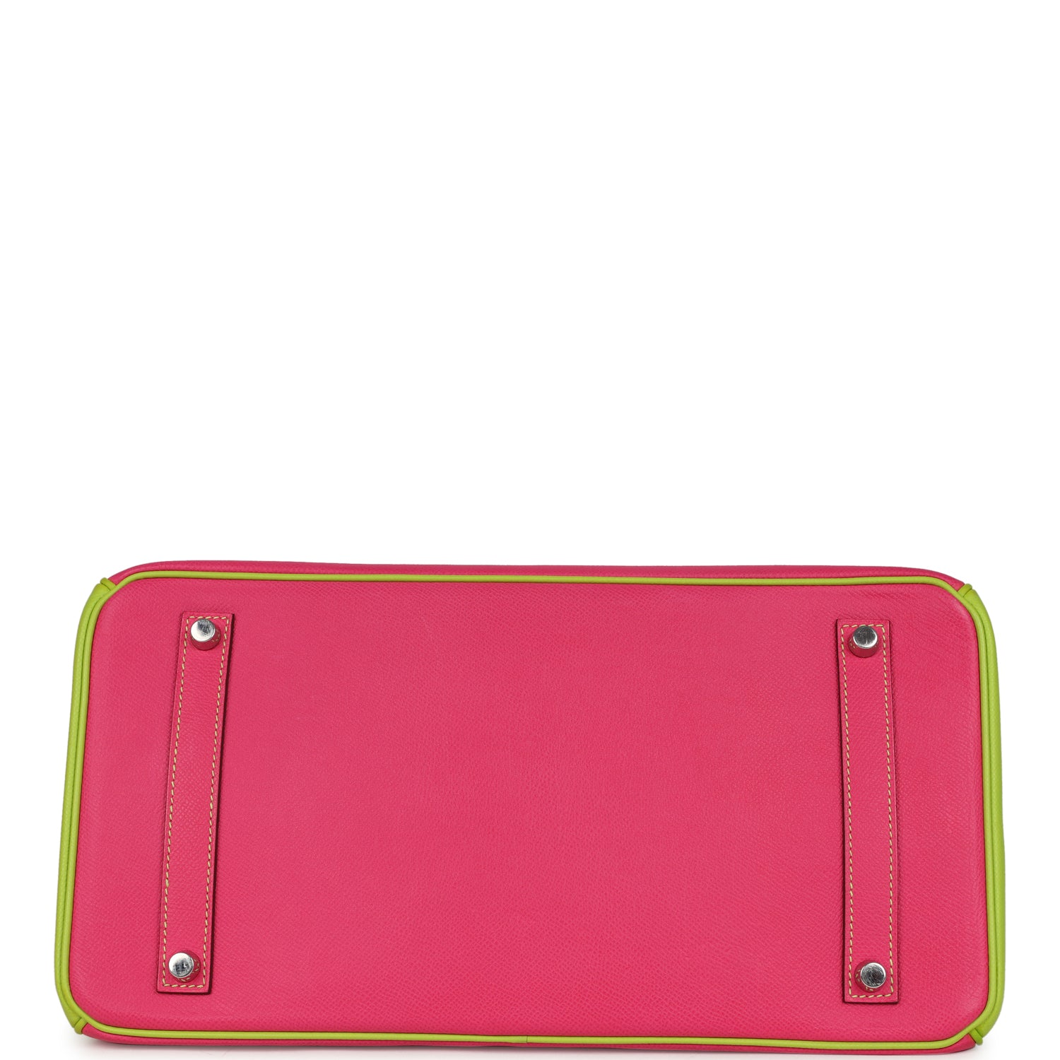 Birkin 35 Rose Tyrien and Kiwi Epsom Palladium Hardware