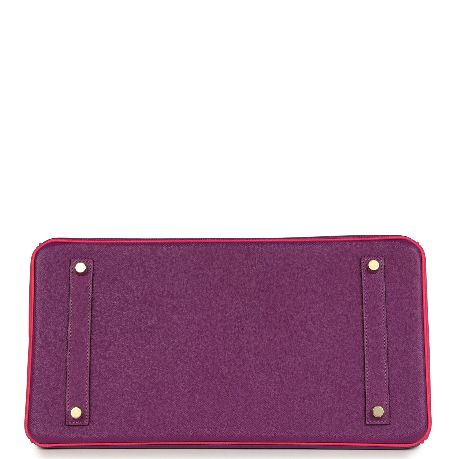 Birkin 35 Rose Tyrien and Violet Epsom Gold Hardware