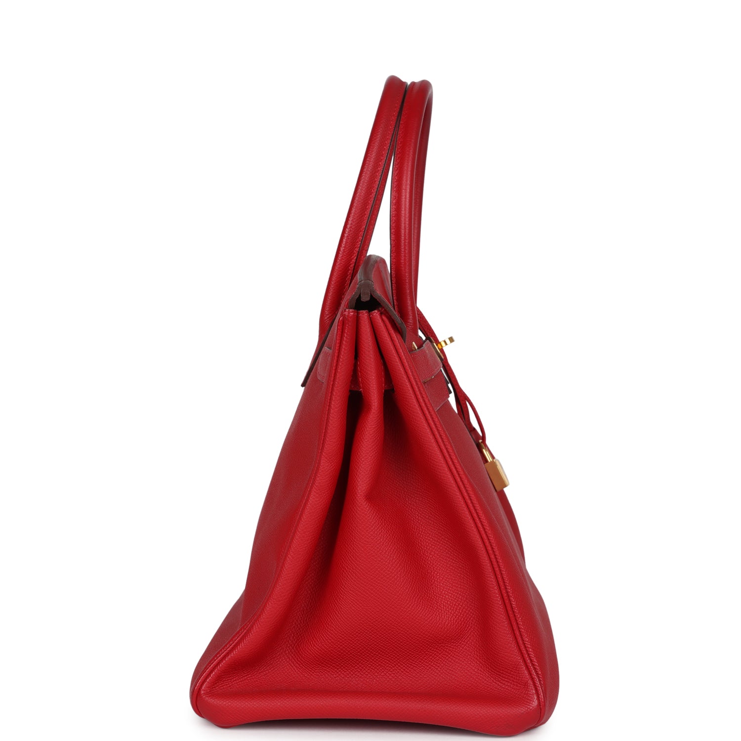 Birkin 35 Rouge Casaque Epsom Gold Hardware