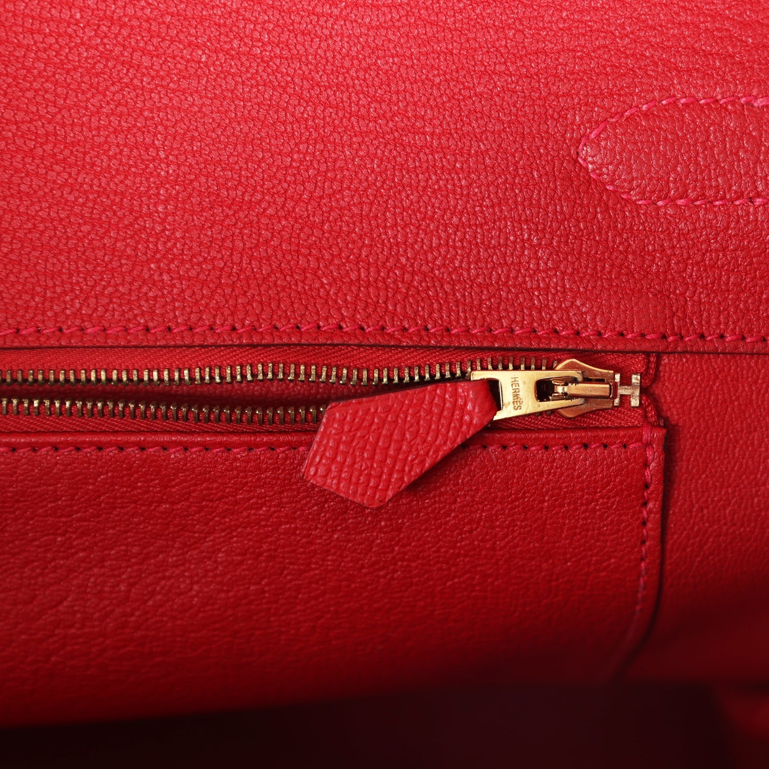 Birkin 35 Rouge Casaque Epsom Gold Hardware