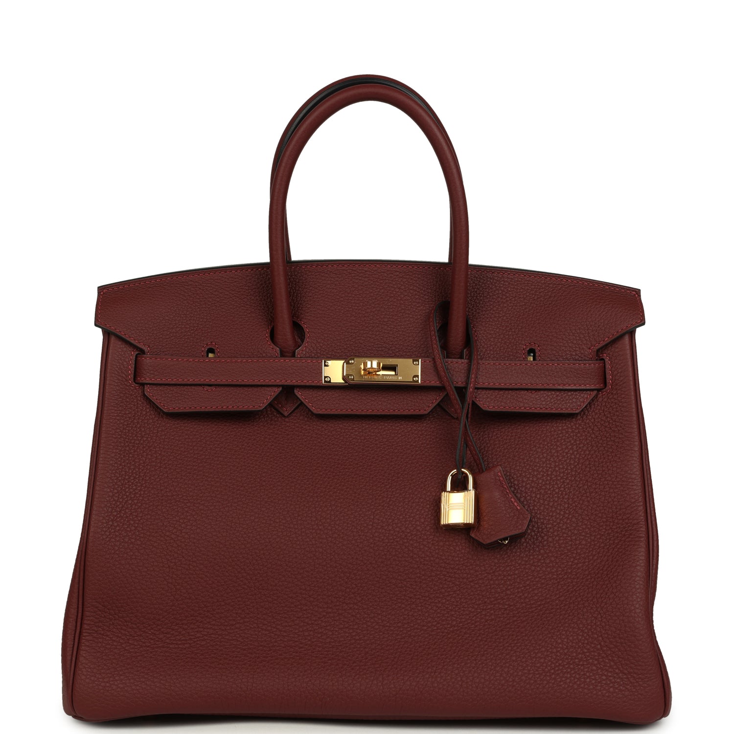 Birkin 35 Rouge H Togo Gold Hardware