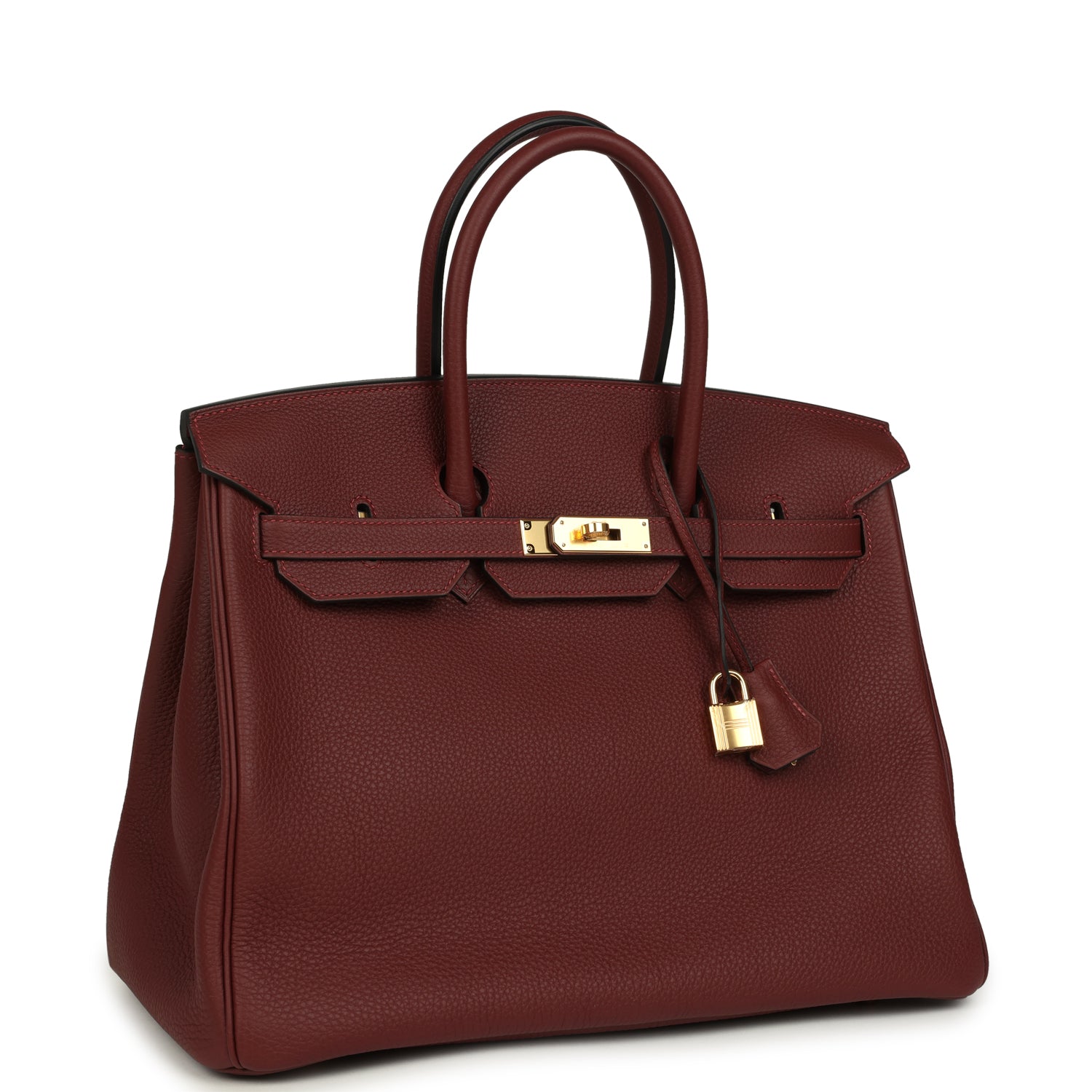Birkin 35 Rouge H Togo Gold Hardware
