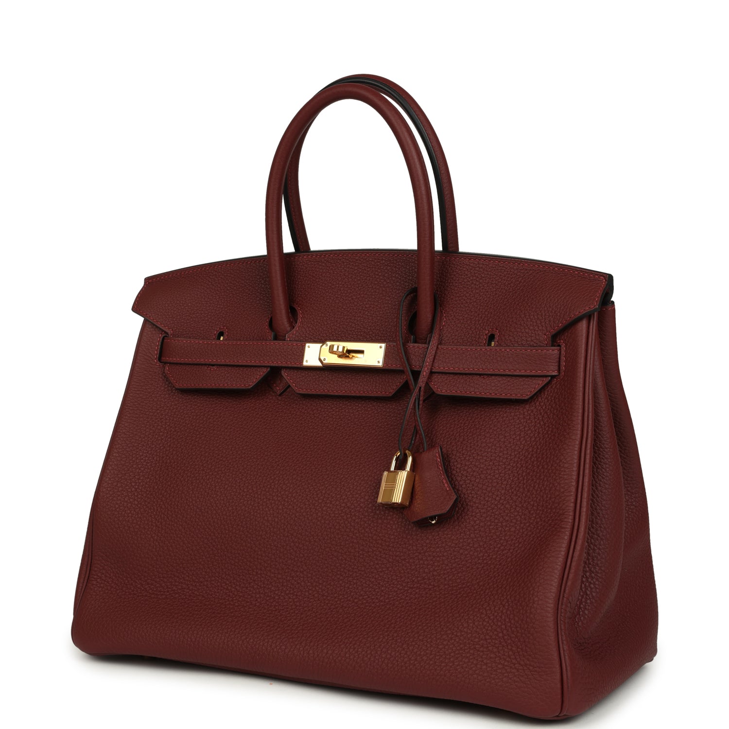 Birkin 35 Rouge H Togo Gold Hardware