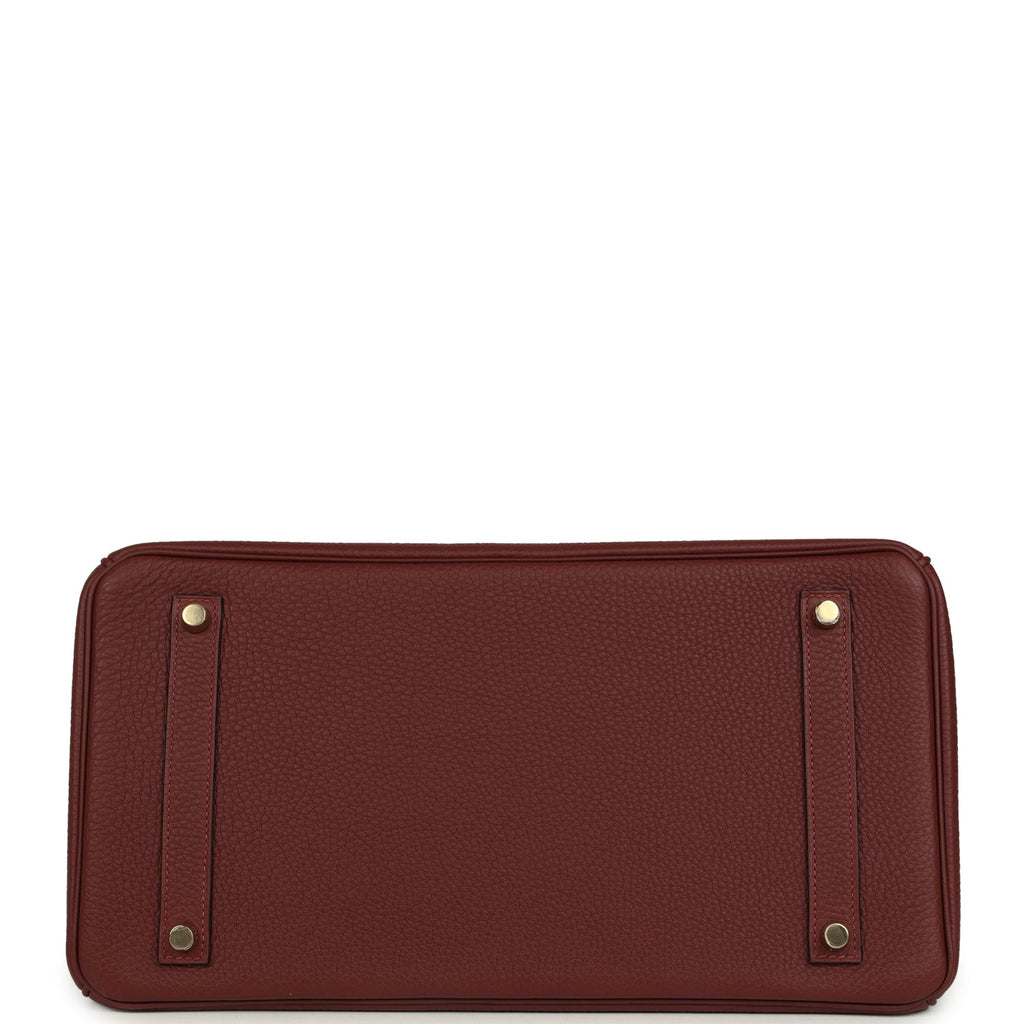 Birkin 35 Rouge H Togo Gold Hardware