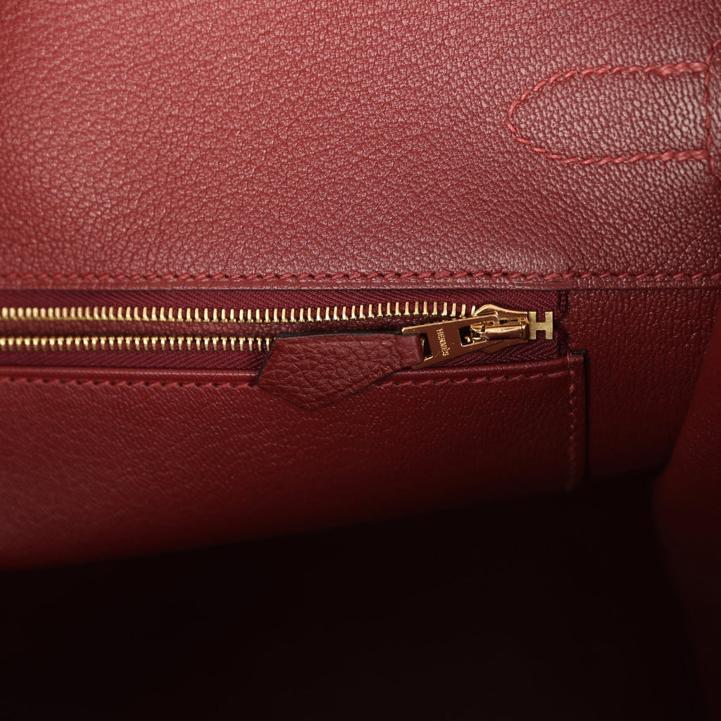 Birkin 35 Rouge H Togo Gold Hardware
