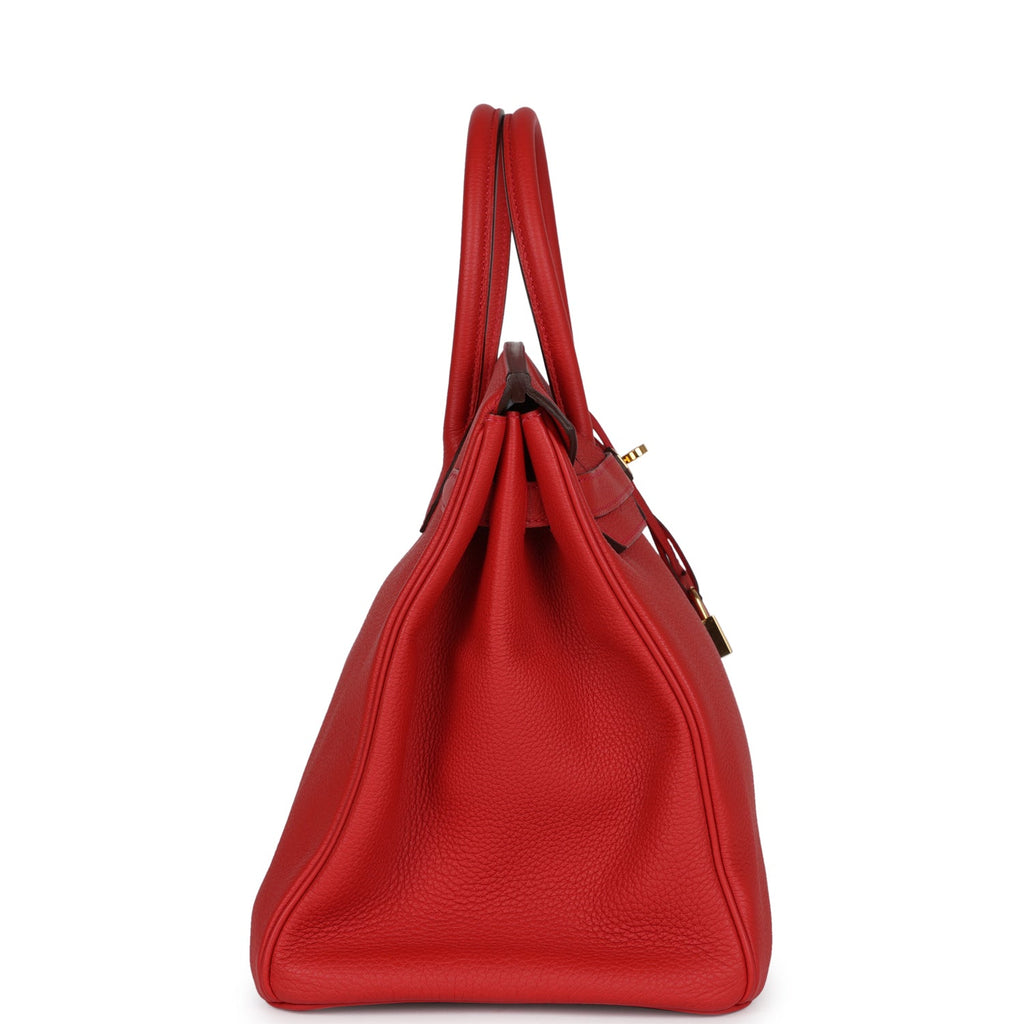 Birkin 35 Rouge Tomate Togo Gold Hardware