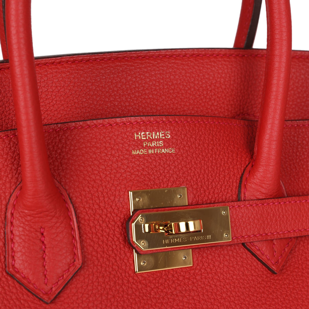 Birkin 35 Rouge Tomate Togo Gold Hardware