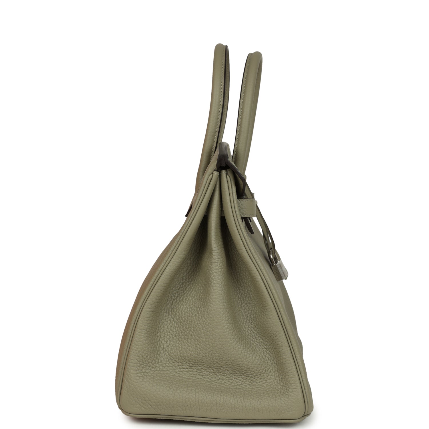 Birkin 35 Sauge Togo Palladium Hardware