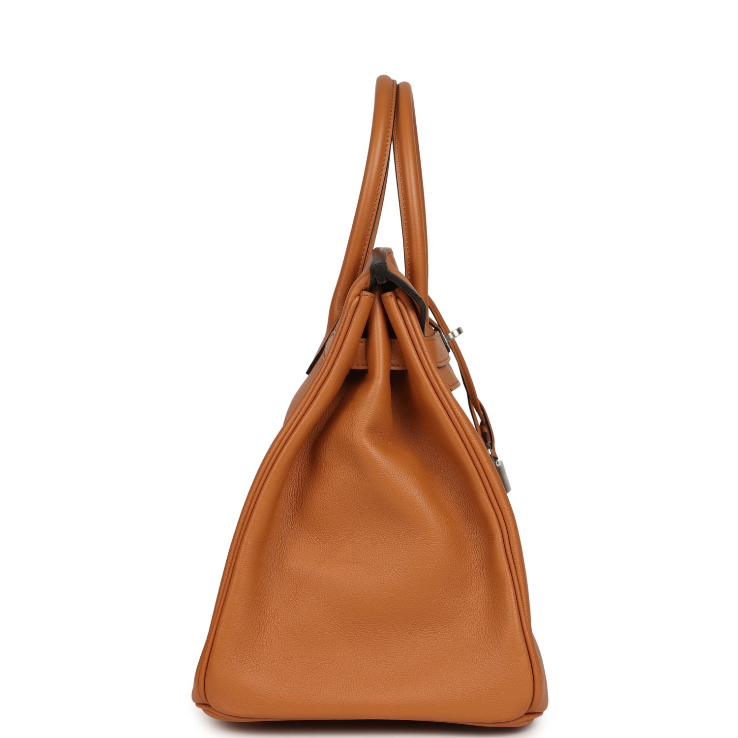 Birkin 35 "Sea Surf and Fun" Toffee Novillo Palladium Hardware