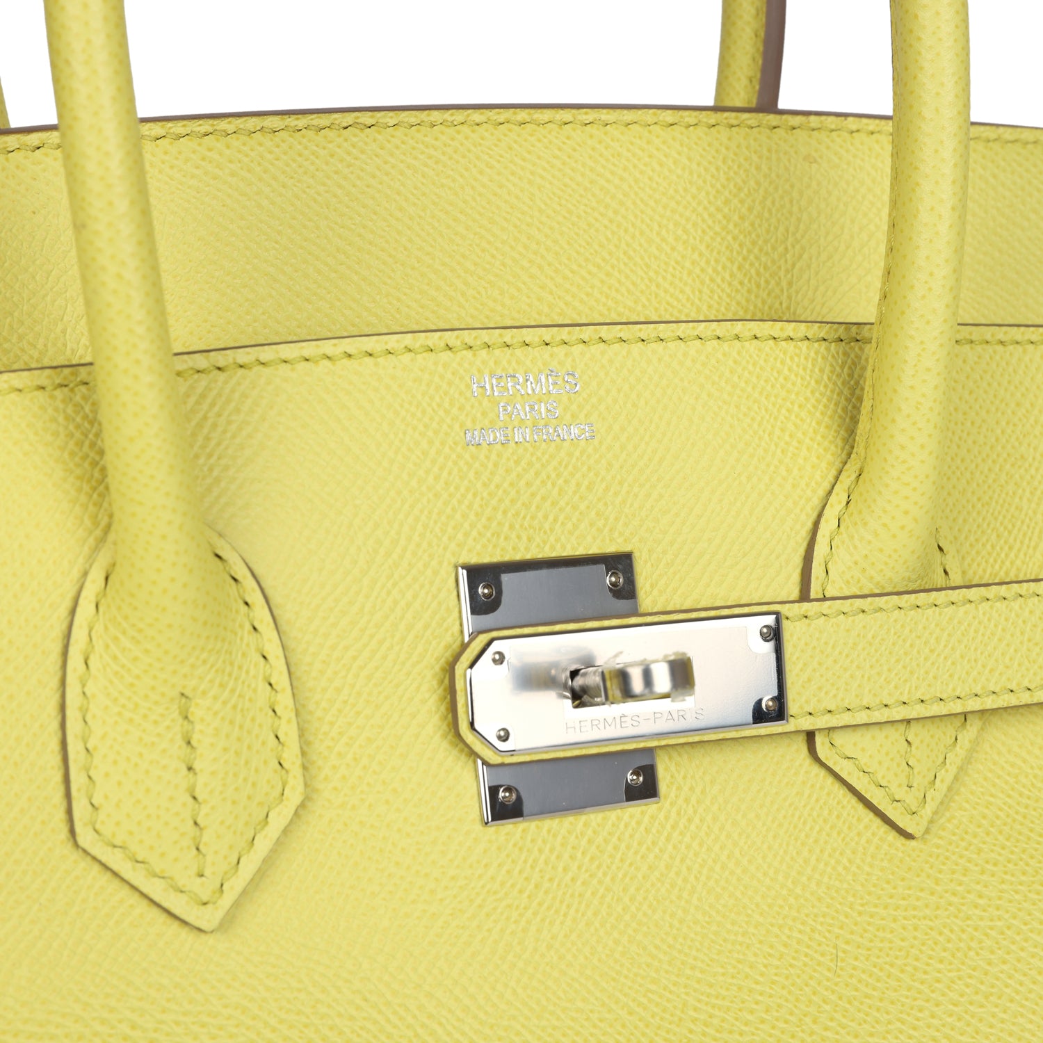 Birkin 35 Soufre Epsom Palladium Hardware